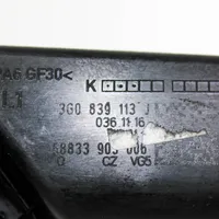 Volkswagen PASSAT B8 Klamka wewnętrzna drzwi tylnych 3G0839113J