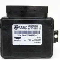 Audi A6 S6 C6 4F Aizmugurējo bremžu (EMF) vadības bloks 4F0907801B