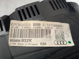 Audi A4 Allroad Nopeusmittari (mittaristo) 8E0920932K