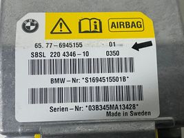 BMW 7 E65 E66 Sterownik / Moduł Airbag 6945155