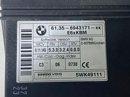 BMW 6 E63 E64 Moduł / Sterownik komfortu 6943171