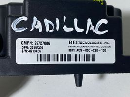 Cadillac SRX ESP (stabilumo sistemos) daviklis (išilginio pagreičio daviklis) 25727086