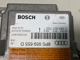 Audi A3 S3 A3 Sportback 8P Turvatyynyn ohjainlaite/moduuli 8P0959655D