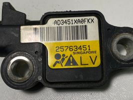 Cadillac SRX Airbag deployment crash/impact sensor 25763451