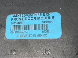 Cadillac SRX Door control unit/module 10365429