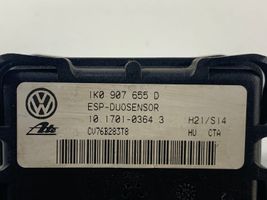 Seat Leon (1P) ESP (elektroniskās stabilitātes programmas) sensors (paātrinājuma sensors) 1K0907655D