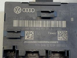 Audi Q7 4L Durų elektronikos valdymo blokas 4F0959795M