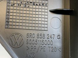 Volkswagen Polo V 6R Boczny element deski rozdzielczej 6R0858247C