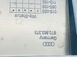 Audi A4 S4 B8 8K Vararenkaan osion verhoilu 8T0863373