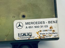 Mercedes-Benz Sprinter W906 Hehkutulpan esikuumennuksen rele A6519003103