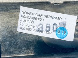 Audi A8 S8 D3 4E Priekinė apdailos juosta 4E0867409AC