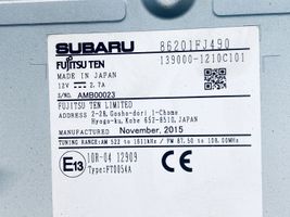 Subaru XV I Unità principale autoradio/CD/DVD/GPS 86201FJ490