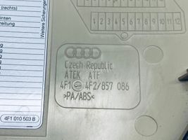 Audi A6 S6 C6 4F Boczny element deski rozdzielczej 4F1857086