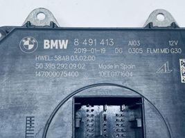 BMW 5 G30 G31 Ajovalojen virranrajoitinmoduuli Xenon 8491413