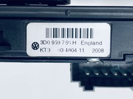 Volkswagen Phaeton Commutateur de commande de siège 3D0959766H