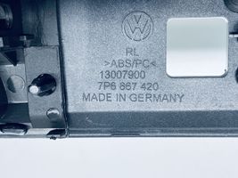 Volkswagen Touareg II Garniture de poignée intérieure porte arrière 7P6867470AH