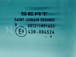 Seat Toledo III (5P) Vitre de fenêtre porte arrière 5P0845025A