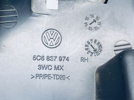 Volkswagen Jetta VI Cita veida priekšpusē durvju dekoratīvās apdares detaļa 5C6837974