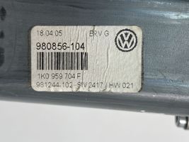 Volkswagen PASSAT B6 Takaoven ikkunan nostomoottori 1K0959704F