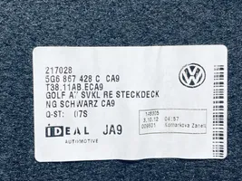 Volkswagen Golf VII Tavaratilan sivuverhoilu 5G6867428C