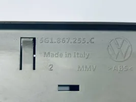 Volkswagen Golf VII Ramka przycisków otwierania szyby drzwi przednich 5G1867255C