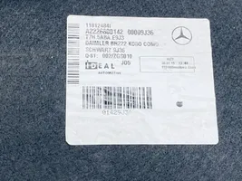 Mercedes-Benz S W222 Tavaratilan kaukalon tekstiilikansi A2226800142