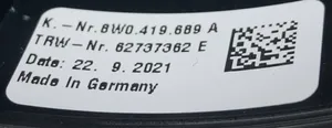 Audi A3 S3 8V Ohjauspyörä 8W0419689A