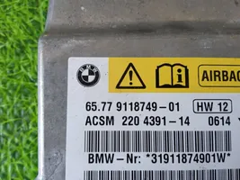 BMW M5 Centralina/modulo airbag 9118749