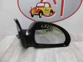 KIA Pro Cee'd I Manualne lusterko boczne drzwi przednich 876061H160