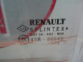 Renault Clio III aizmugurējo durvju stikls 7700430719