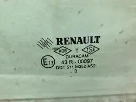 Renault Clio III Etuoven ikkunalasi, neliovinen malli 8200427619