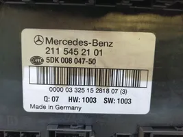 Mercedes-Benz E W211 Unidad de control SAM 