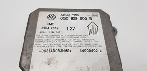 Volkswagen PASSAT B5.5 Turvatyynyn ohjainlaite/moduuli 6Q0909605B