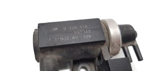 Opel Astra G Turboahtimen magneettiventtiili 9128118