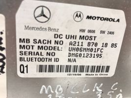 Mercedes-Benz CLK A209 C209 Module unité de contrôle Bluetooth A2118701885