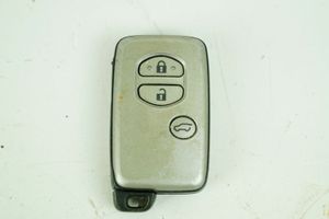 Toyota Land Cruiser (J150) Chiave/comando di accensione B74EA