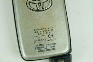 Toyota Land Cruiser (J150) Chiave/comando di accensione B74EA