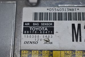 Toyota Land Cruiser (J150) Turvatyynyn ohjainlaite/moduuli 8917060471