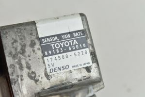 Toyota Land Cruiser (J120) Sensore di imbardata accelerazione ESP 8918360010