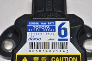 Toyota Land Cruiser (J120) Sensore di imbardata accelerazione ESP 8918348030