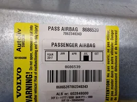 Volvo XC90 Poduszka powietrzna Airbag pasażera 8686539