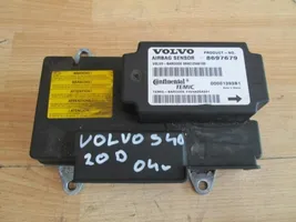 Volvo S40 Turvatyynyn ohjainlaite/moduuli 