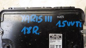 Toyota Yaris Unité de commande, module ECU de moteur 89661-0U140