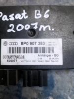 Volkswagen PASSAT B6 Centralina/modulo rimorchio barra di traino 8P0907383