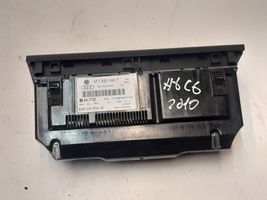 Audi A6 S6 C6 4F Oro kondicionieriaus/ klimato/ pečiuko valdymo blokas (salone) 4F1820043T