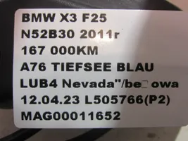 BMW X3 F25 Konepellin lukituksen vapautusvaijeri 9150273