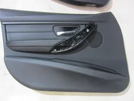 BMW 3 F30 F35 F31 Garnitures, kit cartes de siège intérieur avec porte FOTF30EUROBLACK
