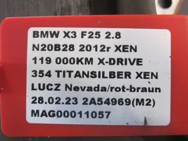 BMW X3 F25 Pastilla de freno (trasera) 6790362