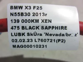 BMW X3 F25 Cavo positivo (batteria) 9225099