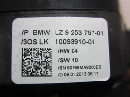 BMW X3 F25 Bouton interrupteur de commande d'essuie-glace de phare 9253757